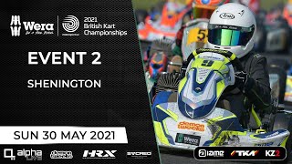 2021 Wera Tools British Kart Championships  LIVE from Shenington  Event 2 [upl. by Aihc]