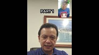 TRILLANES INTERVIEW EXCLUSIVE PART 1 JIMMY GUBAN ISSUE [upl. by Horgan]