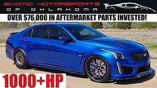 2018 Cadillac CTSV 1000HP  LME 416  Kong 2650  Crawford Port Injection  Tim King Max Effort [upl. by Fiedler]