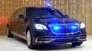 2020 Mercedes Maybach S600 Pullman GUARD  V12 Full Review Interior Exterior Security [upl. by Syah]