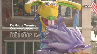 Carnavalsoptocht Oldenzaal 2019 live op TV Oost [upl. by Hanan393]