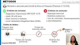 RELAÇÕES ENTRE O GH E O PERFIL DE CITOCINAS NA DPOC [upl. by Dihahs815]