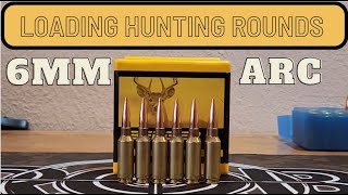 Reloading Hunting Loads 6MM ARC [upl. by Lucky69]