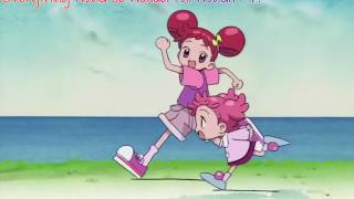 Ojamajo Doremi OP  Ojamajo Carnival English Subs Creditless 1080 [upl. by Ellekcim]