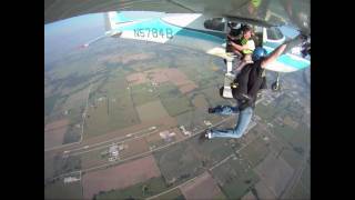 Static Line Skydive HD GoPro [upl. by Odilo]