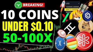 Top 10 Crypto Coins Will Make Millionaires BEST CRYPTO TO BUY NOW Under 010 in 2024 [upl. by Eemiaj395]