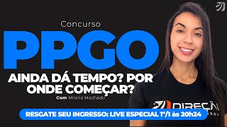 CONCURSO POLÍCIA PENAL DE GOIÁS 2024 AINDA DÁ TEMPO POR ONDE COMEÇAR Milena Machado [upl. by Quenby]