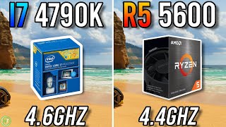 Intel i7 4790k OC vs Ryzen 5 5600  Should You Upgrade [upl. by Yreva878]