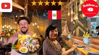 Visitando el restaurante de Luisito Comunica BOLICHERA 21 restauranteperuano luisitocomunica [upl. by Akemet947]