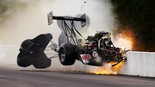 22 Worst Drag Racing Crashes Ever Caught on Camera [upl. by Shuping226]