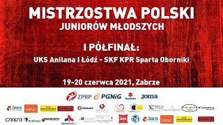 Mistrzostwa Polski Juniorów Młodszych  I Półfinał [upl. by Ogdan256]