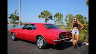 1968 Camaro SS 350 4 Speed manual 4400000 wwwmusclecarkingcom [upl. by Lougheed70]