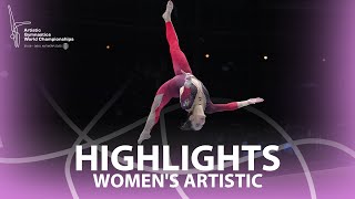 2023 Artistic Gymnastics World Championships Antwerp BEL – Highlights Womens Artistic [upl. by Eyak]