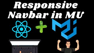 Material UI with React js 9 Responsive Navbar [upl. by Kress]