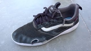 Fully skated VANS ULTRA RANGE Shoe REVIEW [upl. by Eilzel]