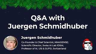 Interview with Juergen Schmidhuber at Data Christmas 2020 [upl. by Anyel234]