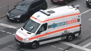 RTW GARDNEF Berliner Tor Feuerwehr Hamburg [upl. by Olimreh]