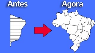 Evolução do Território Brasileiro [upl. by Benn]