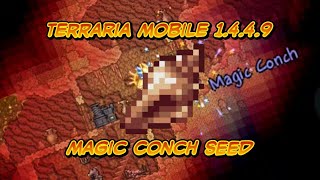 Terraria Mobile 1449 Magic Conch Seed [upl. by Winzler918]