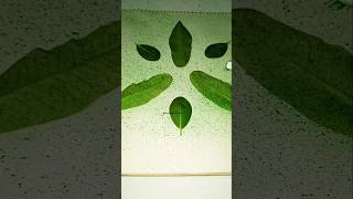 Leaf Painting Tutorial🌿 leafart art shorts ytshort painting tutorial leaf designerdiaries [upl. by Cohin953]