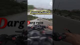 😱drag racs januu and Aimer how to hyper 😱 ride z900 vs Duke 390🔥shorts ytshorts dragrace z900 😈 [upl. by Uhej835]