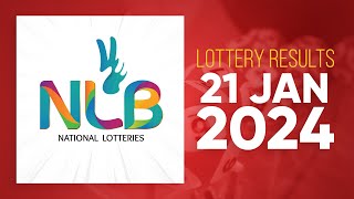 NLB Live Lottery Draw 20240121  0930 PM [upl. by Madelina179]