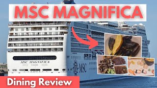 Curios about the food on board the MSC Magnifica See it here [upl. by Oneal]