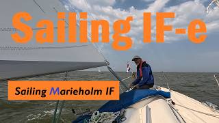 Zeilen met een Marieholm IFe op het Markermeer  Sailing Marieholm IF [upl. by Hekking]