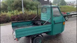 Piaggio Ape 50 TL6T motor engine TL3M 11715 for sale [upl. by Ayotyal]