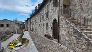 Explore Civitella del Tronto The Village with Italys Narrowest Street  La Ruetta ITALIAN VILLAGE [upl. by Namrej200]