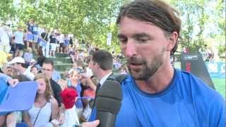 Ivanisevic vs Leconte Moya vs Philippoussis  KnokkeHeist Belgium August 17 2012 [upl. by Neroc192]