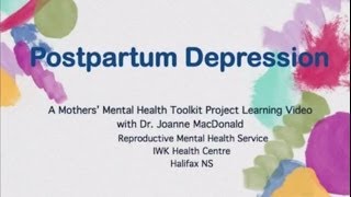 Post Partum Depression  Mother Mental Health Toolkit [upl. by Guthrie]