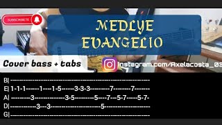 MEDLEY EVANGELIO  VINO CELESTIAL Mielsanmarcos TUTORIAL BAJO [upl. by Akemal]