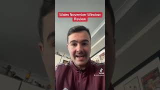 WALES NOVEMBER WINDOW REVIEW [upl. by Ioab223]