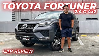 2022 Toyota Fortuner 24 G 4x2  Car Review [upl. by Tutt]