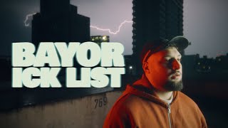 BAYOR  ICKLIST Official Video prod by Master Alex [upl. by Darrell]