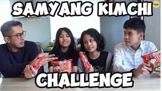 Cobain SAMYANG KOREAN KIMCHI CHALLENGE Agak Laen Challenge ke2 di Inggris [upl. by Soisatsana]