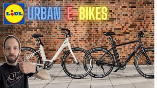 LIDL Urban EBIKES im Überblick  Schicke und leichte Angebote von CRIVIT [upl. by Aihgn59]