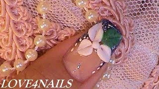 Como Hacer Una Flor Facil de Acrilico 3D En Sus Uñas  Tutorial [upl. by Humble304]