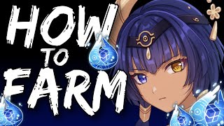 HOW TO FARM DEW OF REPUDIATION  Genshin Impact TUTORIAL FischlOzzie [upl. by Kalila]