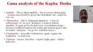 Clinical understanding of Pitta dosha and its Atma Laxanas  part 26 [upl. by Naahsar]