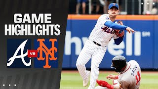 Braves vs Mets Game Highlights 72824 [upl. by Staford307]