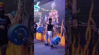 Strongest deadlift with 1 hand shorts [upl. by Amery876]