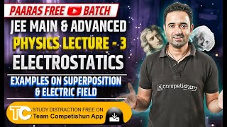 3 Examples on Superposition amp Electric Field  Electrostatics Class 12  JEE Mains amp Advanced [upl. by Ruperto]