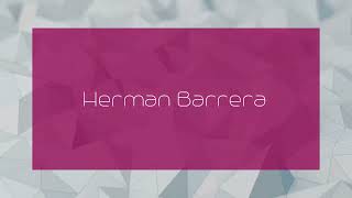 Herman Barrera  appearance [upl. by Hercules]