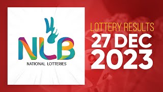 NLB Live Lottery Draw 20231227  0930 PM [upl. by Akcinahs]