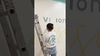 Mural Painting at EO muralpainter art homedecor muralart painting mural muralpainting [upl. by Alacim]