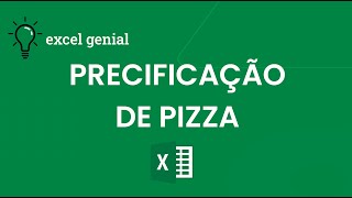 Precificação de PIZZA PLANILHA que CALCULA o PREÇO automaticamente [upl. by Nylahs490]