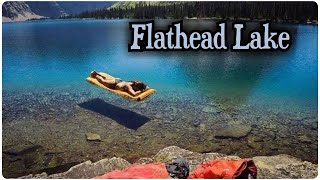 Flathead Lake  Living in Montana Flathead Lake  Beautiful Places Where The Water is Crystal Clear [upl. by Ardnoek]