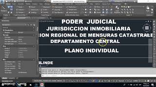 COMO HACER PLANO CATASTRAL INDIVIDUAL DE DESLINDE [upl. by Leagiba944]